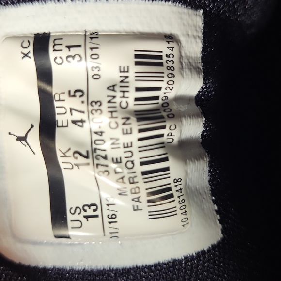 Nike, Air Jordan Flight 1, Black Gray White, Mid Basketball Shoes - Picture 5 of 5